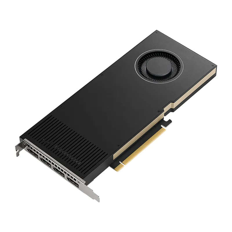 Pny Nvidia Rtx A4000 Professional Graphics Card. Pci-Express X16 Gen 4.0 16 Gb Gddr6 Ecc 256-Bit ...