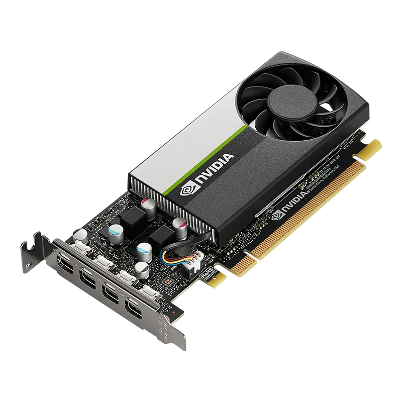 Pny Nvidia Quadro T1000 Pci-Express 3.0 X16 Lp 4 Gb Gddr6 128-Bit 4X Mini Dp 1.4 : Low Profile 50W