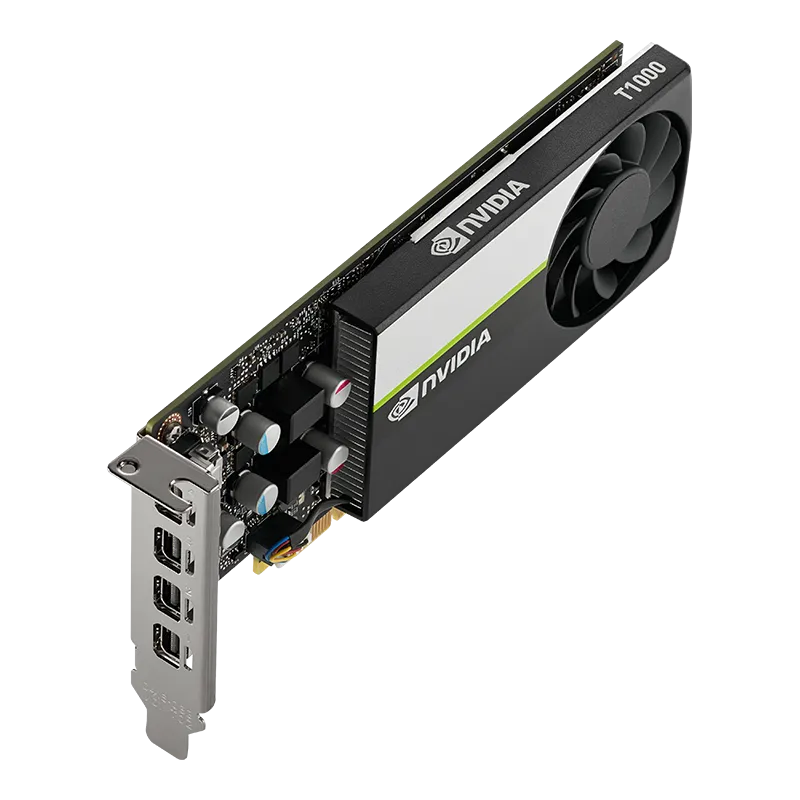 Pny Nvidia Quadro T1000 Pci-Express 3.0 X16 Lp 8Gb Gddr6 128-Bit 4X Mini Dp 1.4: Low Profile 50W