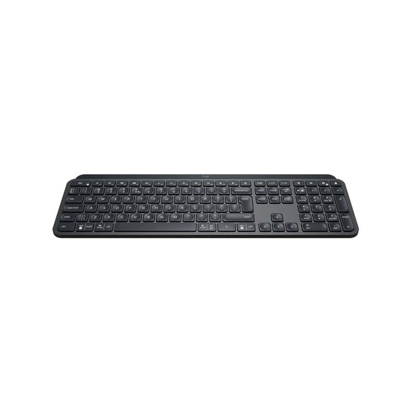 Logitech Mx Keys Advanced Illuminated Wireless Keyboard, Graphite