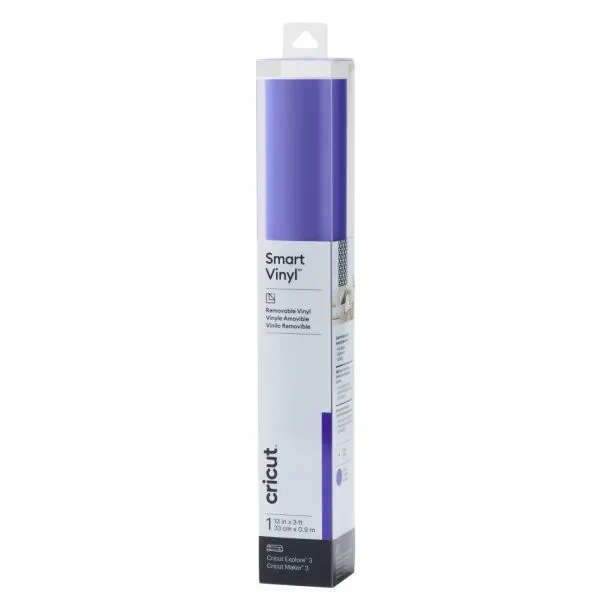 Cricut Smart Vinyl Removable 33X91Cm 1 Sheet (Purple)