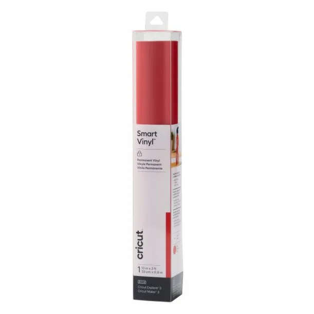 Cricut Smart Vinyl Perm 33X91Cm 1 Sheet (Shimmer Red)