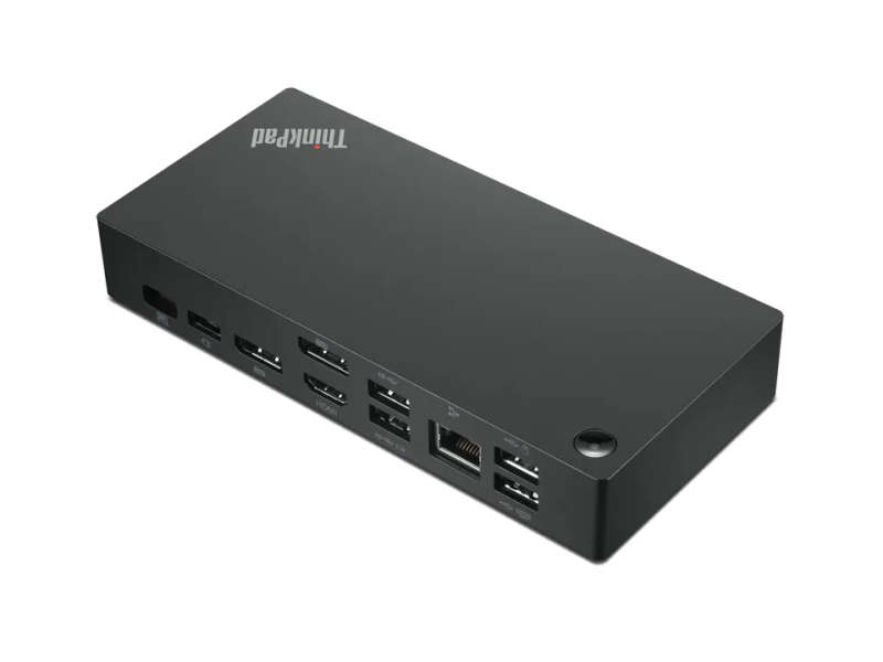 LENOVO THINKPAD UNIVERSAL USB-C DOCK 2DISPLAY PORTS 1HDMI PORT 3USB3.1 2USB2.0 1USB-C AUDIO PORTS...