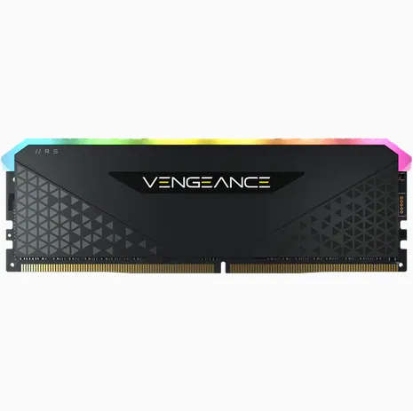 Corsair Vengeance® Rgb Rs 16Gb (1 X 16Gb) Ddr4 Dram 3200Mhz C16 Memory Kit 16-20-20-38 1.2V Black