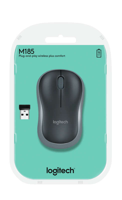 Logitech M185 Compact Wireless Mouse