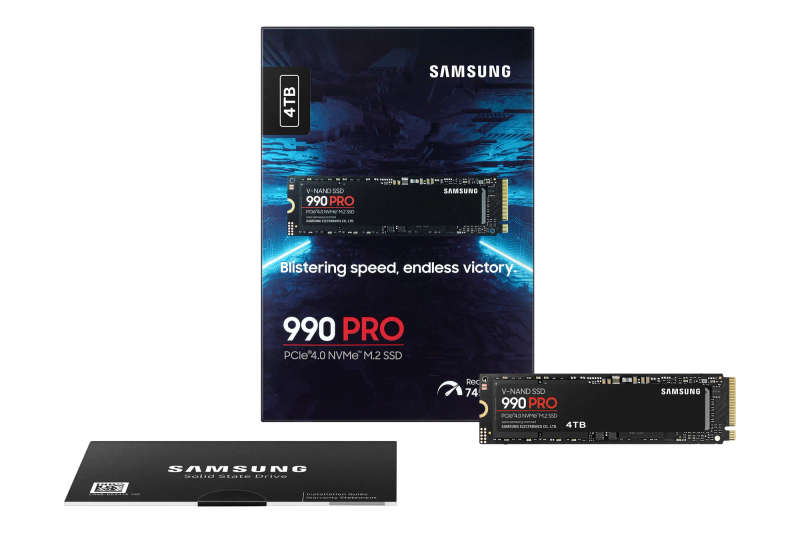 SAMSUNG 990 PRO 4 TB NVME SSD