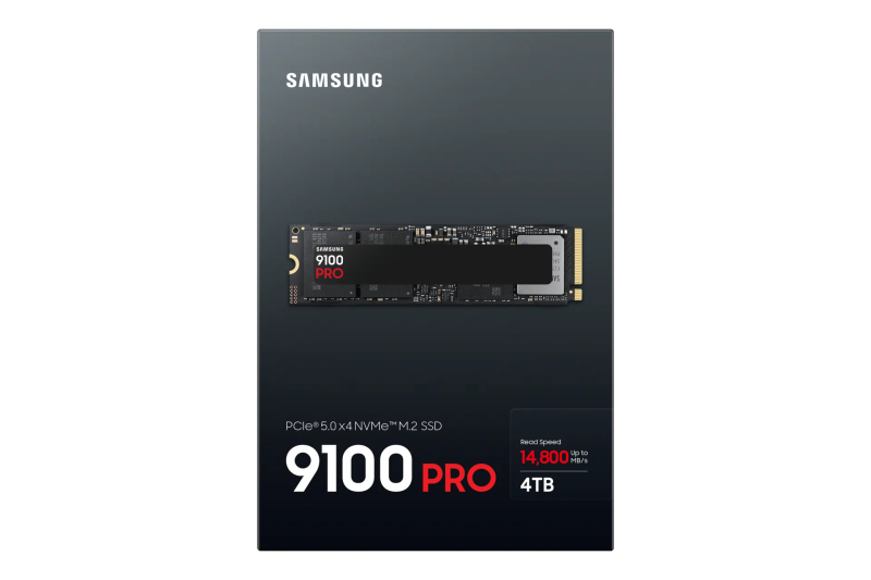 Samsung 9100 Pro 4 Tb Nvme Ssd - Read Speed Up To 14 800 Mb S Write Speed To Up 13 400 Mb S Rando...