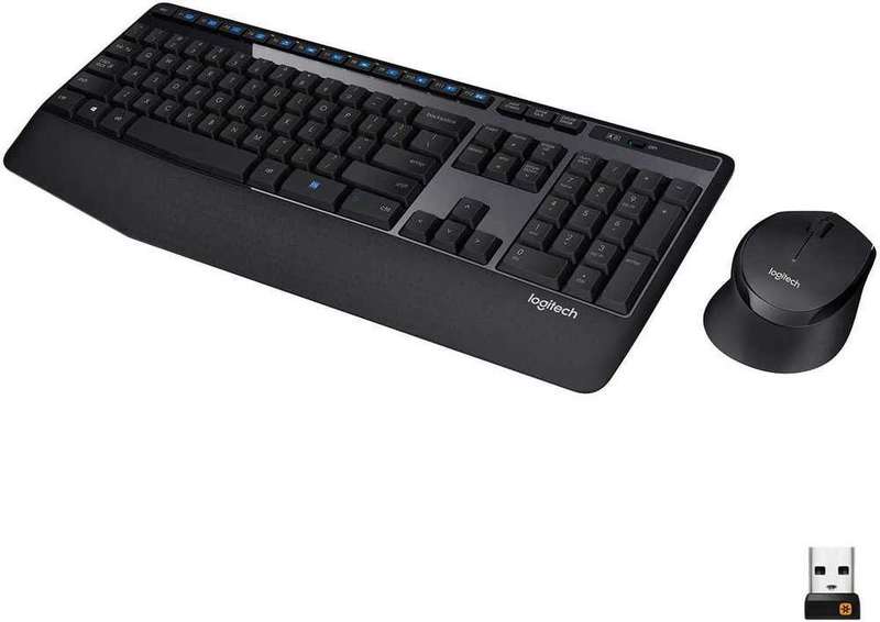 Logitech® Wireless Keyboard & Mouse Combo Mk345