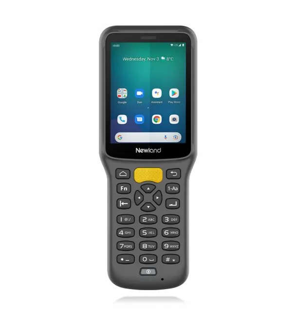 Newland MT37 Mobile Computer with 2.8'' Touch Screen; 1+8; BT; WiFi; 4G; GPS; NFC. Incl. wrist st...