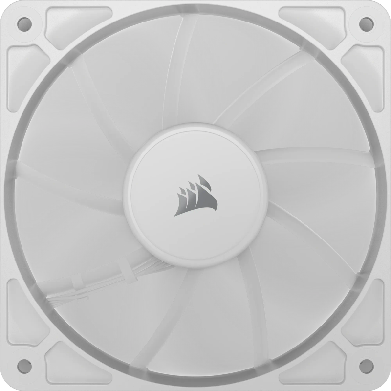 CORSAIR RS120 120mm PWM Fan  White