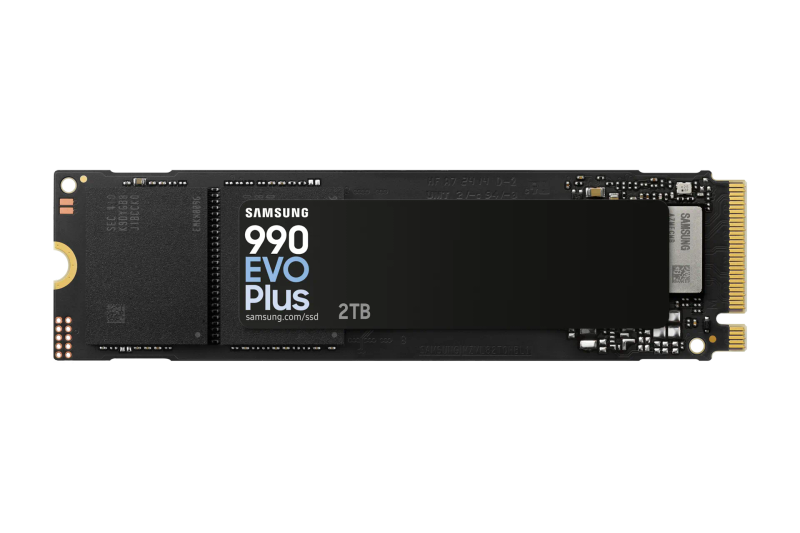 Samsung Mz-V9S2T0Bw 990 Evo Plus 2Tb Nvme Ssd - Read Speed Up To 7250 Mb S; Write Speed To Up 630...