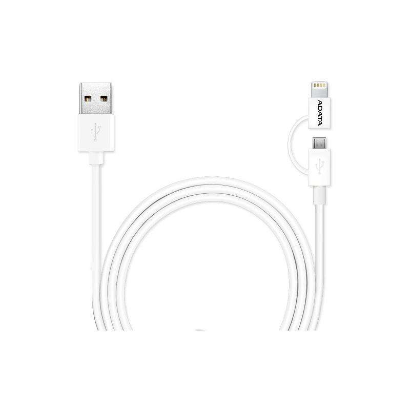 ADATA's Apple MFi-certified Sync & Charge Lightning cable provides a hassle-free way to charge yo...