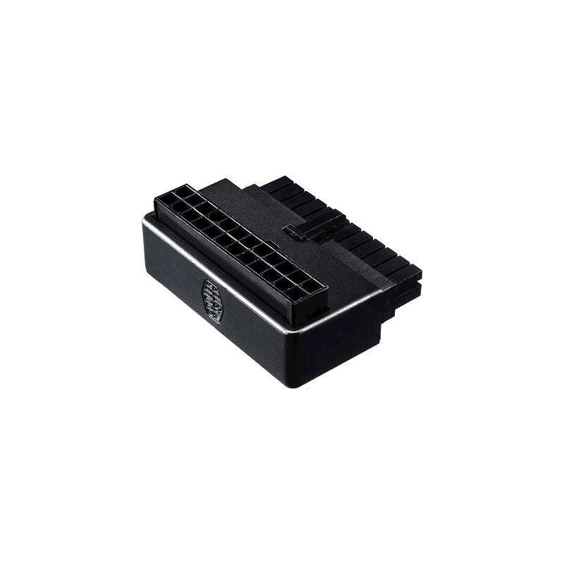 Cooler Master ATX 24Pin 90° Power Adapter Without Capacitor, Plug And Play Installation And Univ...