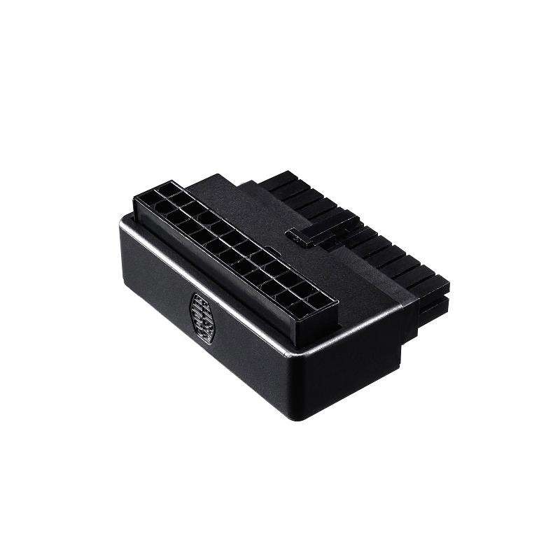 Cooler Master ATX 24Pin 90° Power Adapter Wit Capacitor, Plug And Play Installation And Universa...