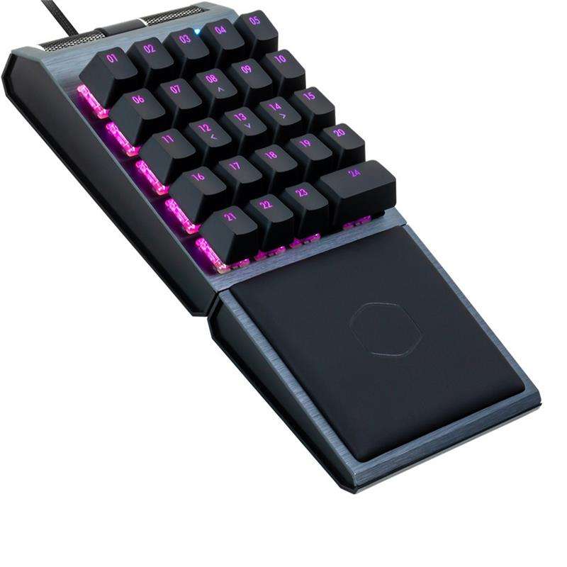 Cooler Master CP-01 24 CherryMX RED Switch USB RGB ControlPad With Fully Programmable Dedicated M...