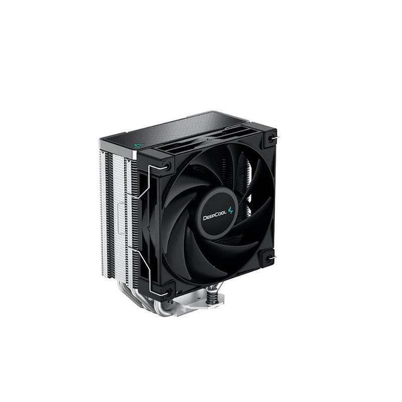 DeepCool AK400 CPU Air Cooler With 4X Copper Heatpipe Design And 1X 120mm High-Performance Fluid ...