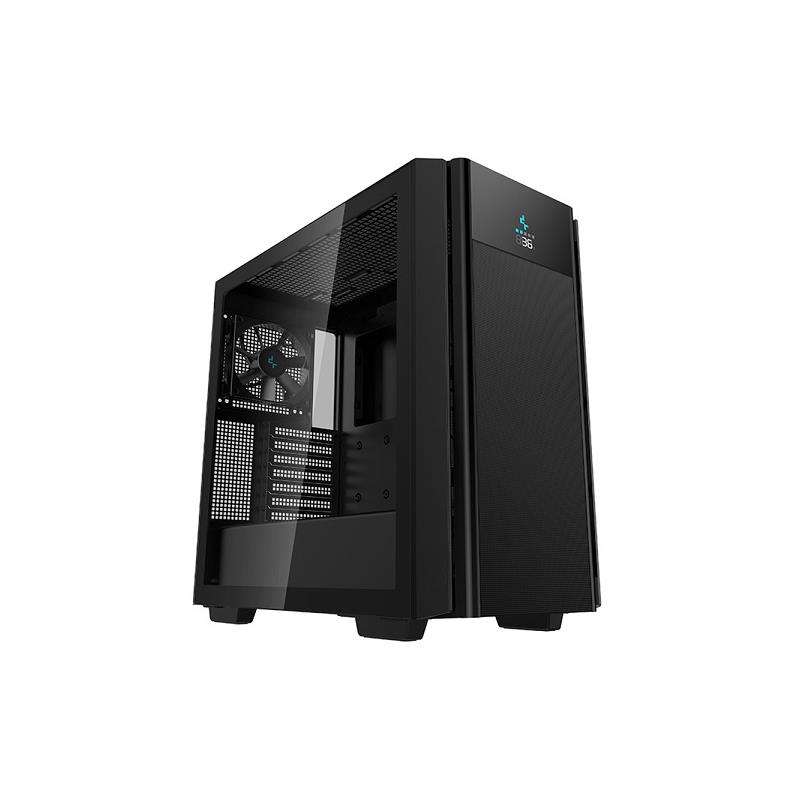 DeepCool CH510 Mesh Digital ATX Mid-Tower Case With Built-In Digital Display, 1X 120mm (Rear) Fan...