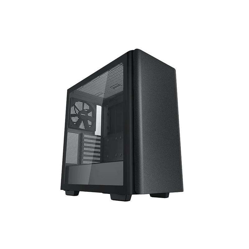 DeepCool CK500 E-ATX Mid-Tower Case With 2X Pre-Installed 140mm Performance Front And Rear Fans A...