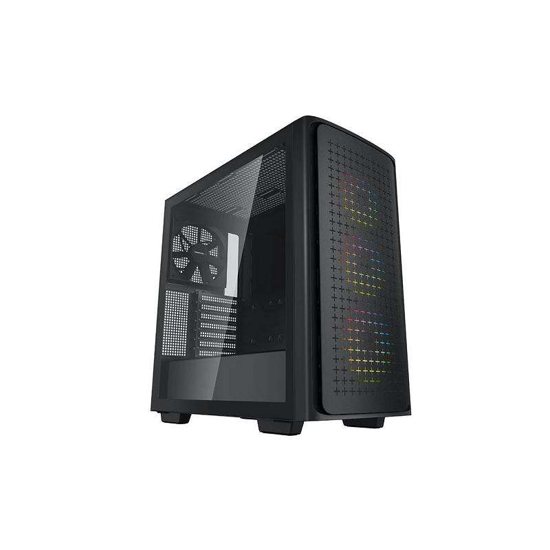 DeepCool CK560 E-ATX Mid-Tower Case With 3X 120mm ARGB Front Fans, 1X 140mm Rear Fan And Full-Siz...