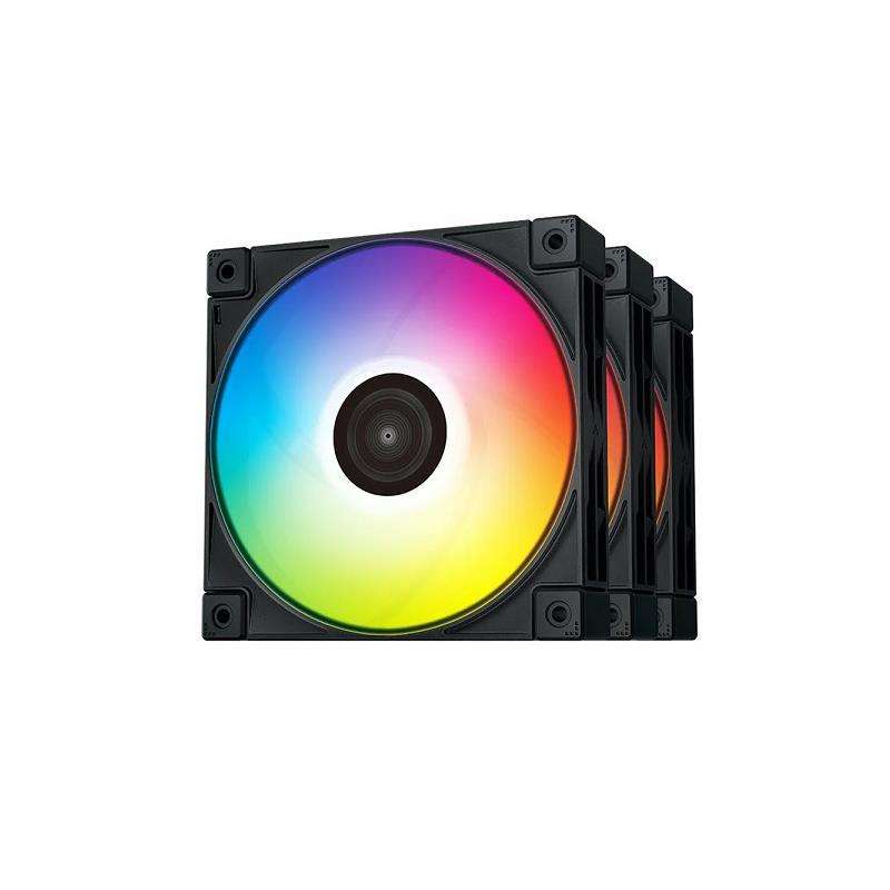 DeepCool FC120MM 3-IN-1 A-RGB Case Fan Set Built With PBT For Increased Durability And Transmit B...