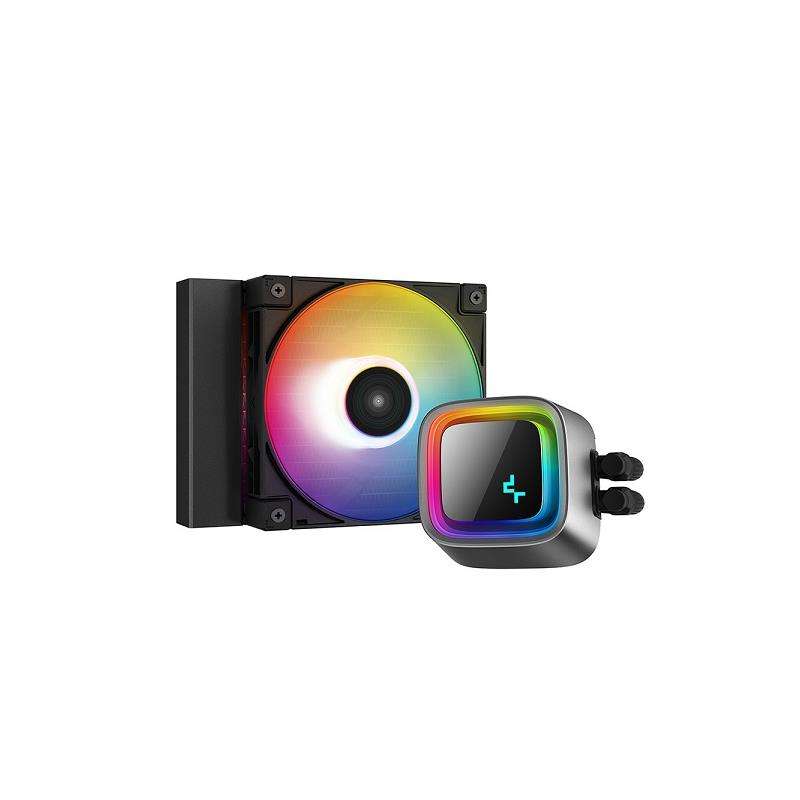 DeepCool LS320 Premium Liquid CPU Cooler With FC120MM A-RGB PWM Fan And Customizable Pump Face De...