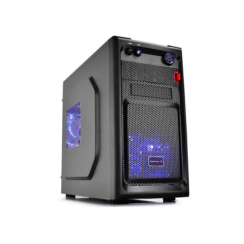 DeepCool SMARTER Micro-ATX Case Ultimately Easy-to-Build with Good Ventilation Performance, Fully...