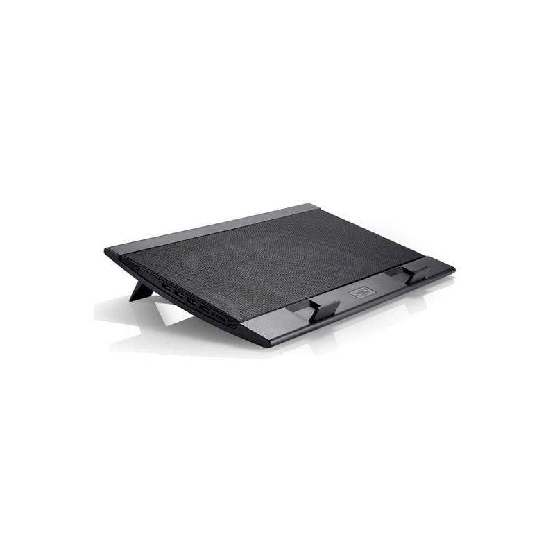 DeepCool WindPal-FS 17" Portable And Slim Design Notebook Cooler With Dual 140mm Fans And 2x Buil...