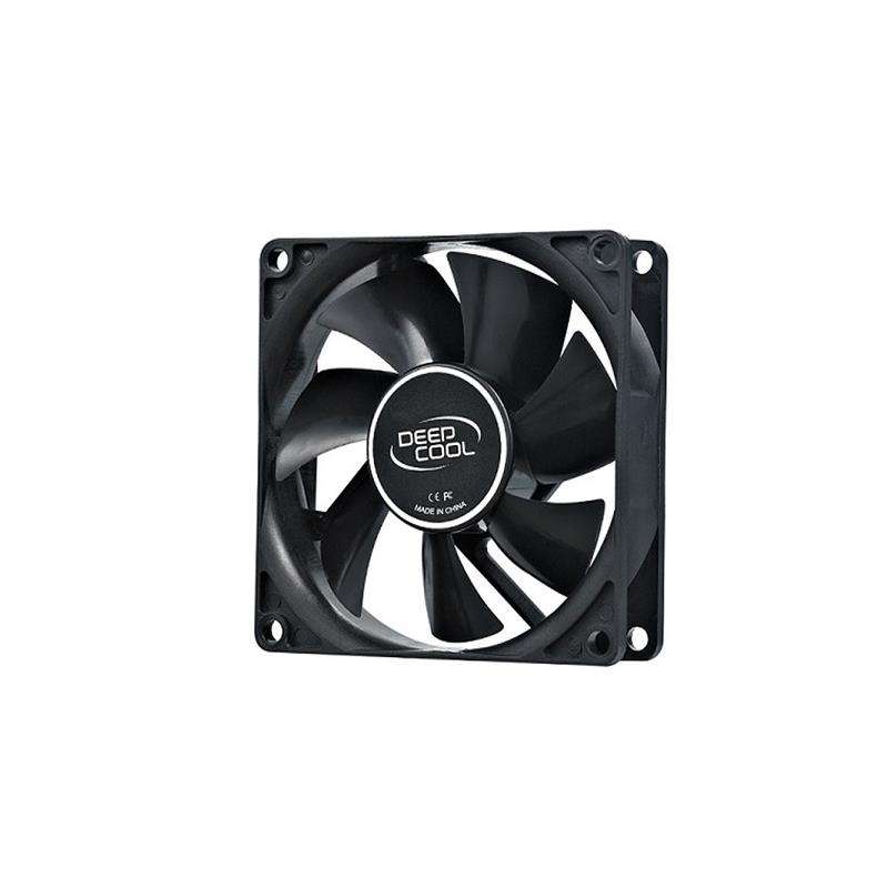Dc Xfan 80Mm Hb Case Fan W Non-Led-Bk
