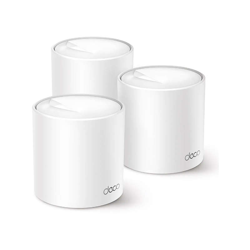 TP-LINK AX3000 WHOLE HOME MESH WIFI 6 SYSTEM 2402 MBPS 574 MBPS 3X GIGABIT PORTS - 3 PACK