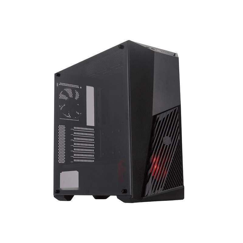 Cooler Master MasterBox K501L ATX Tower Case With Front Bottom Mesh Design Panel, 1X 120mm Pre-In...