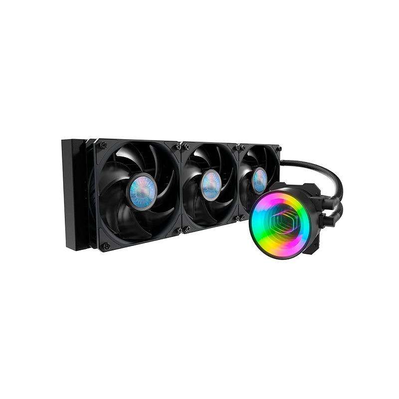 Cooler Master MasterLiquid ML360 Mirror TR4 Edition With New 3rd Gen Dual Chamber Pump, New Sickl...