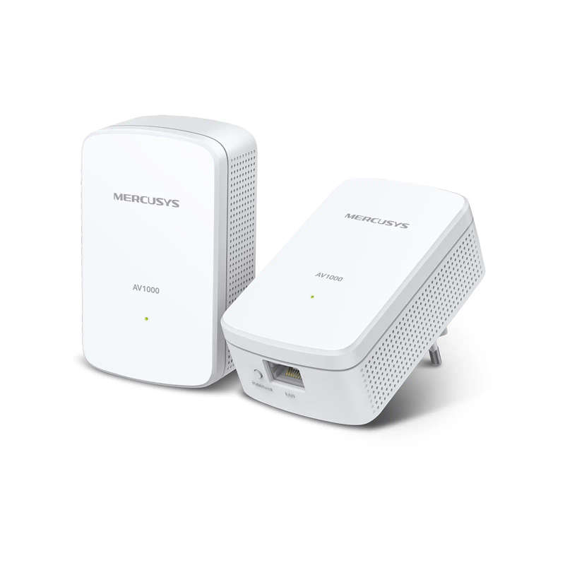 MERCUSYS AV1000 GIGABIT POWERLINE STARTER KIT 1000 MBPS POWERLINE