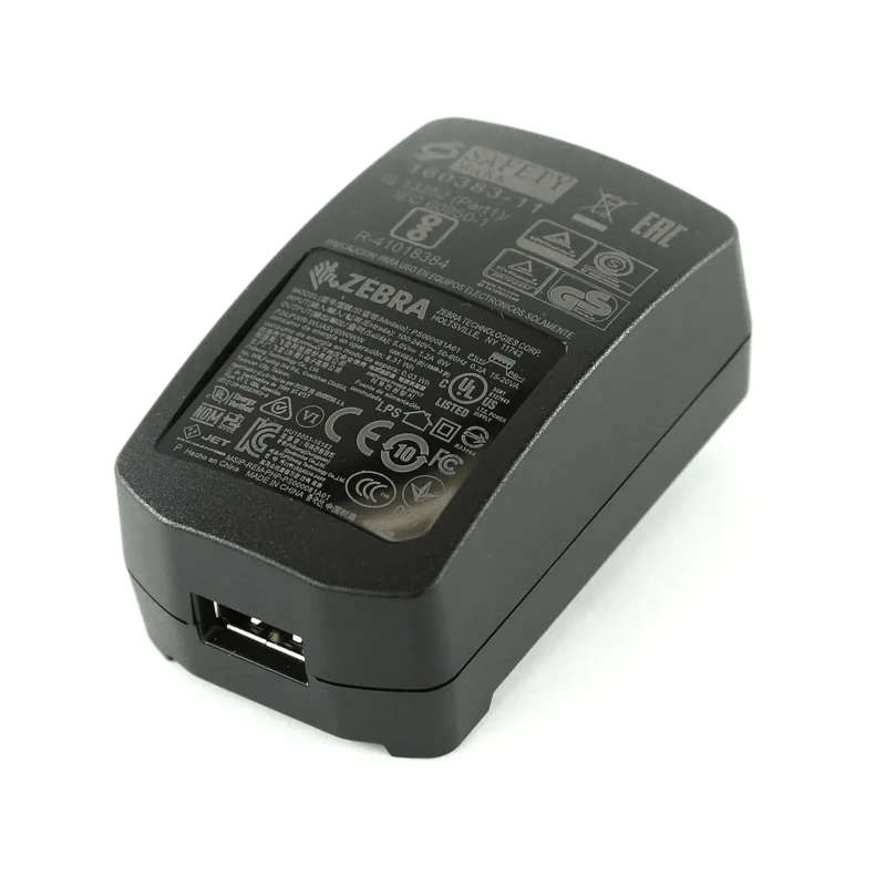 Zebra Power Supply Adaptor Power Wall Cube Ac Dc 1 Point 2 A 5 Point 4V 6W