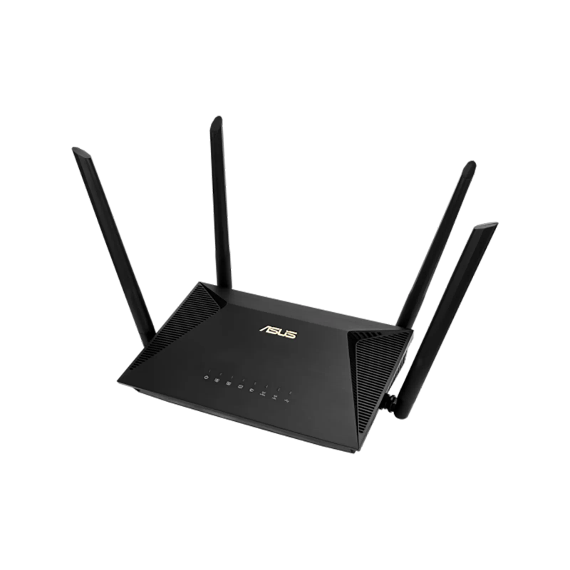 ASUS AX1800 DUAL BAND WIFI 6 ROUTER UP TO 1800MBPS 4X EXTERNAL ANTENNAS 1X WAN 3X LAN 1X USB 2.0