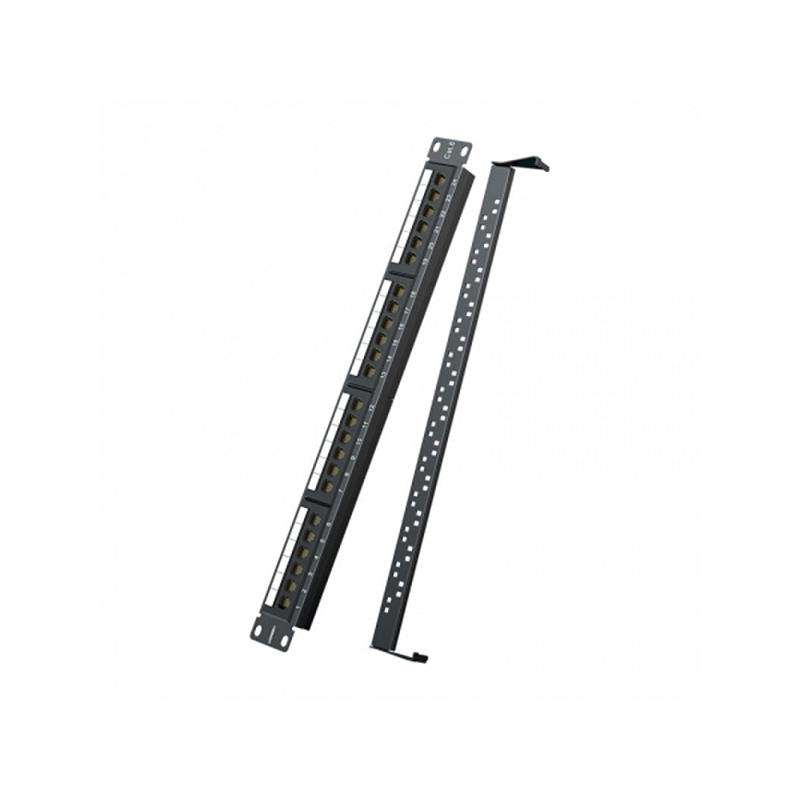 UGreen 70423 24Port CAT6 LAN Cable Patch Panel With Detachable Cover And 1000Mbps Ethernet Transm...