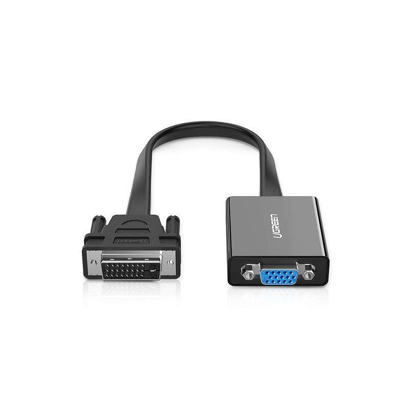 UGreen 40259 DVI-D (24+1) Male to VGA Active Female Adapter Supports resolution up to 1080P@60Hz ...