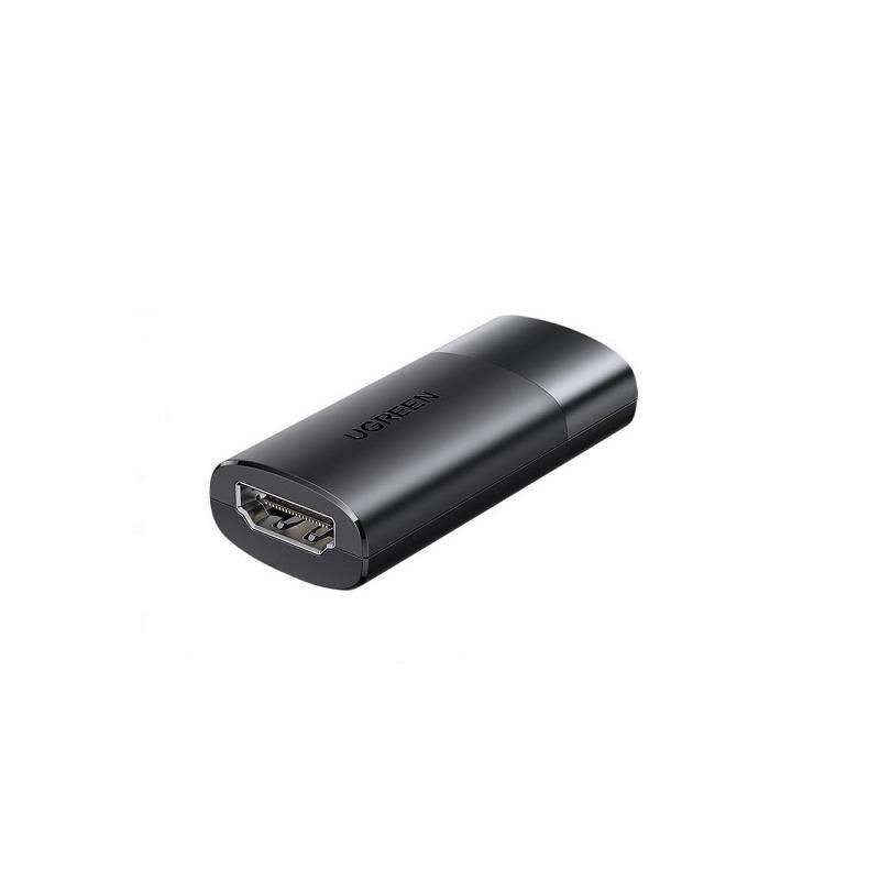Ugreen 10943 Hdmi V2.0 Female To Female Extension Adapter With Nickle-Plated Connector, Supports ...