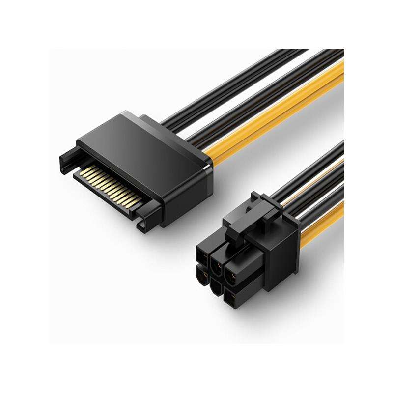 UG 10635 SATA 15PIN TO PCIE 6PIN PWR CAB