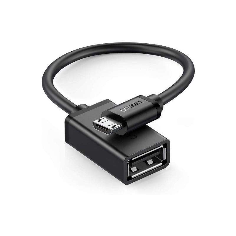 UGreen 10396 Micro USB-A 2.0 Male to Female OTG Adapter With Nickle-Plated Connectors & Supports ...