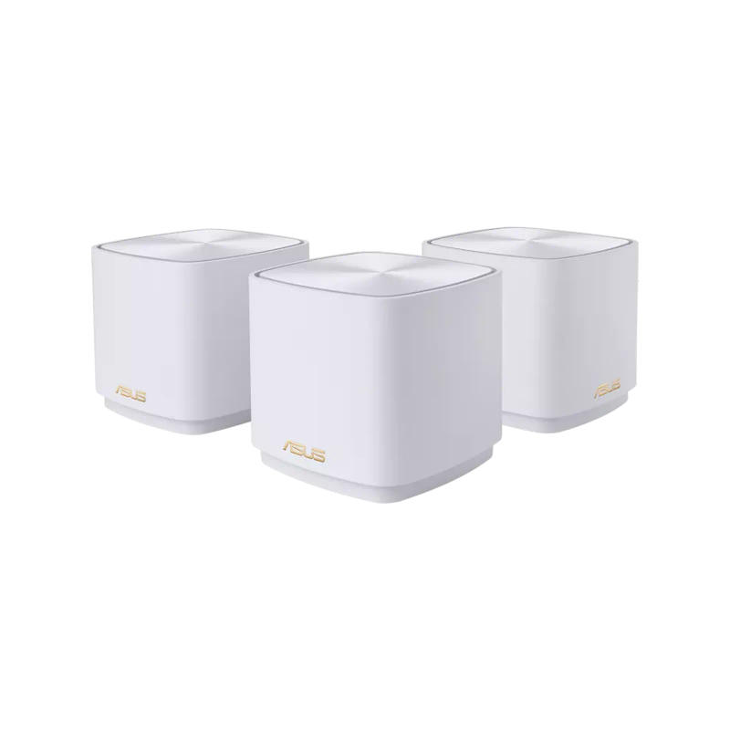 Asus Zenwifi Xd4 Plus Ax1800 Dual Band Wifi 6 Up To 1800Mbps 1X Wan Lan 1X Lan 3 Pack
