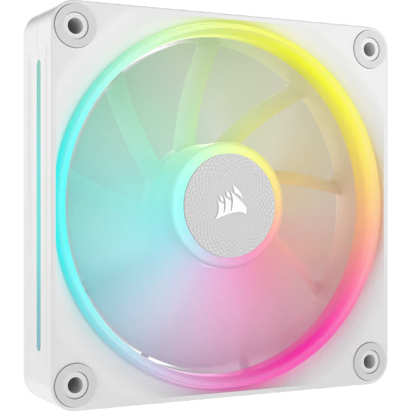 CORSAIR LX RGB Series; iCUE LINK LX120 RGB White; 120mm Fan; Triple Pack
