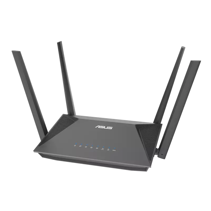 ASUS RT-AX52 (AX1800) Dual Band WiFi 6 Extendable Router; Instant Guard; Parental Control Schedul...