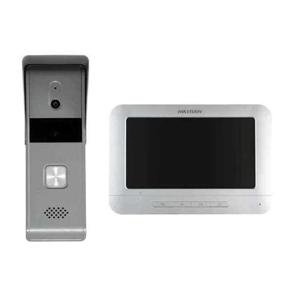 Hikvision Villa Analog Kit With 1 X Ds-Kb2421T-Im, 1 X Ds-Kh2220 & 5M 4-Wire Cable