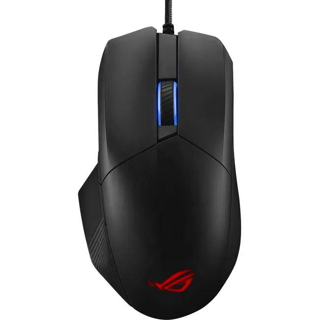 Asus Rog Chakram Core Gaming Mouse Featuring Programmable Joystick Advanced 16000 Dpi Sensor Push...