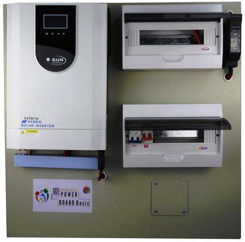 Solarix Sun 6.5KVA 48VDC 120A High Voltage Inverter And Semi Plug And Play Power Board Solution ...