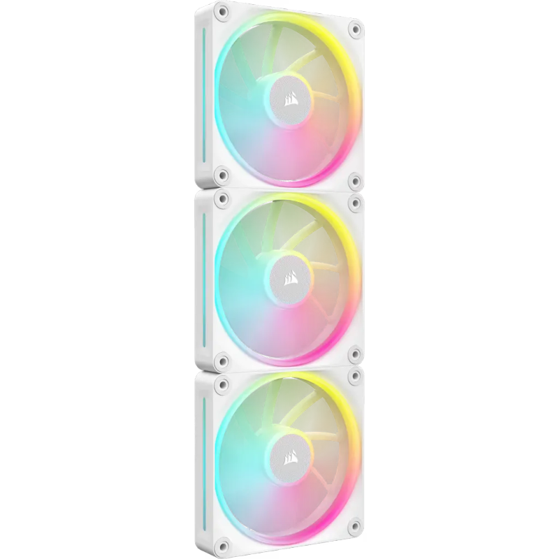 CORSAIR LX RGB Series; iCUE LINK LX120 RGB White; 120mm Fan; Triple Pack