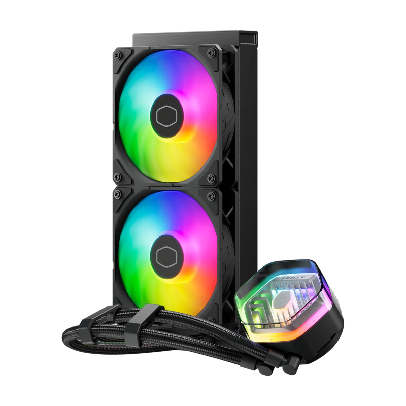 Cooler Master MasterLiquid 240 Atmos ARGB White