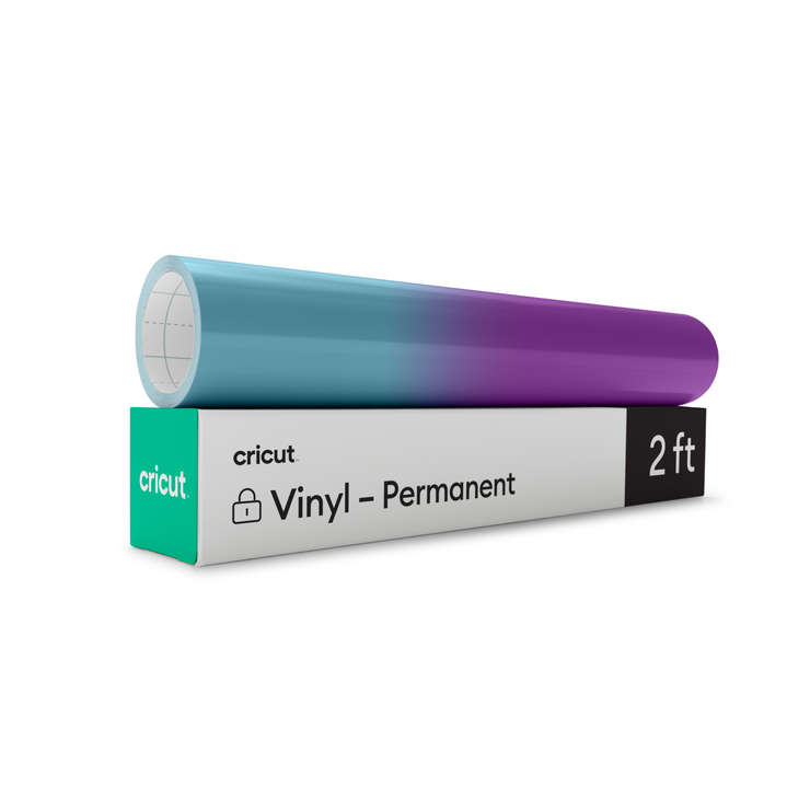 2009590 - Cricut Colour Change Cold Turquoise Permanent Vinyl 12X24