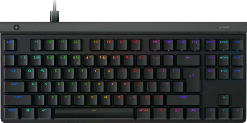 Logitech G515 Tkl Wired Gaming Keyboard - Black - Us Int'L - Usb - N A