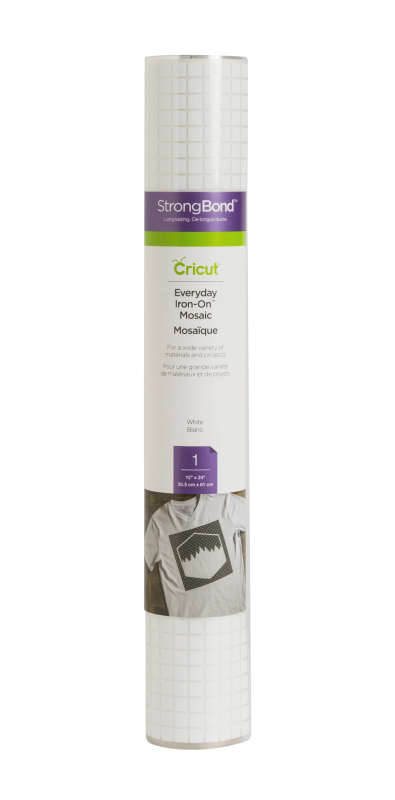 Cricut Everyday Iron-On 30X60Cm (Mosiac Squares White)